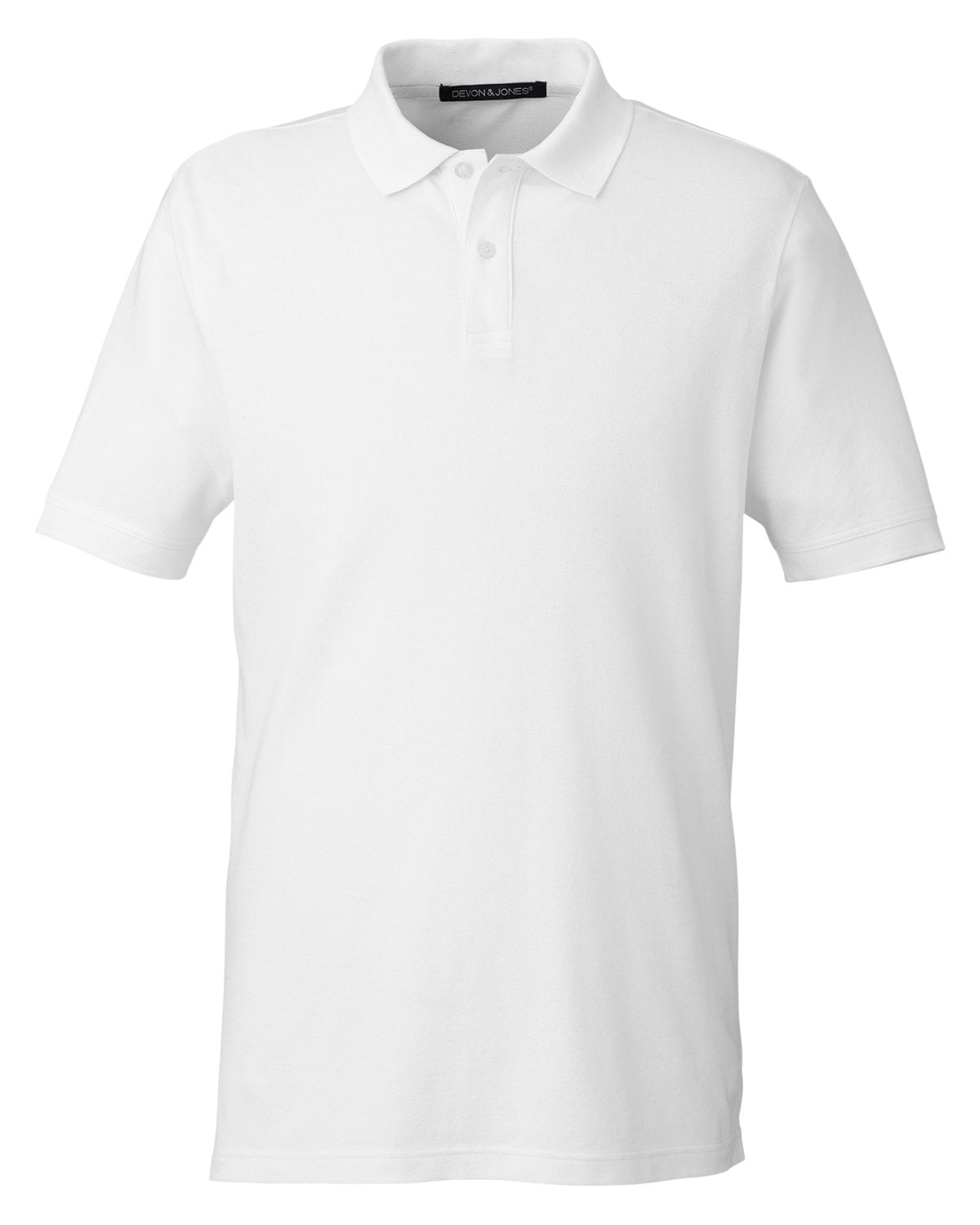 Devon & Jones New Classics® Men's Performance Polo - White