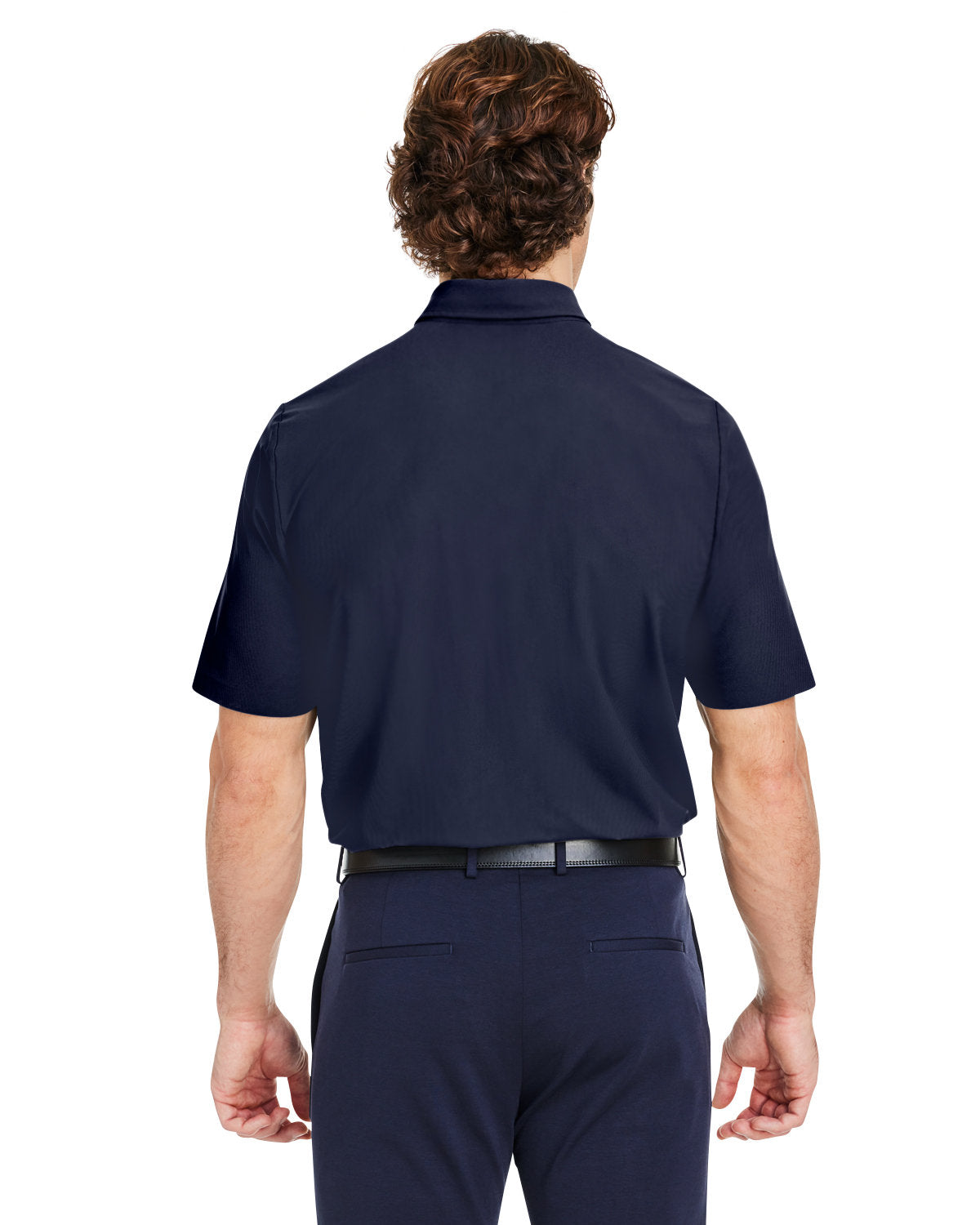 Devon & Jones CrownLux Performance® Men's Windsor Welded Polo - Back