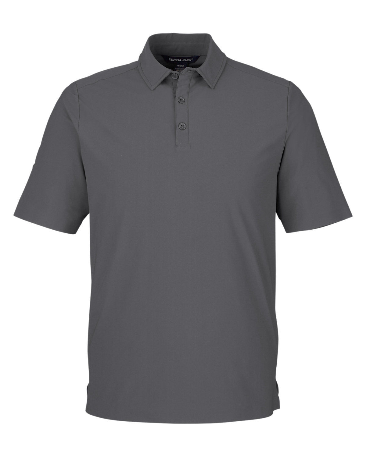 Devon & Jones CrownLux Performance® Men's Windsor Welded Polo - Graphite