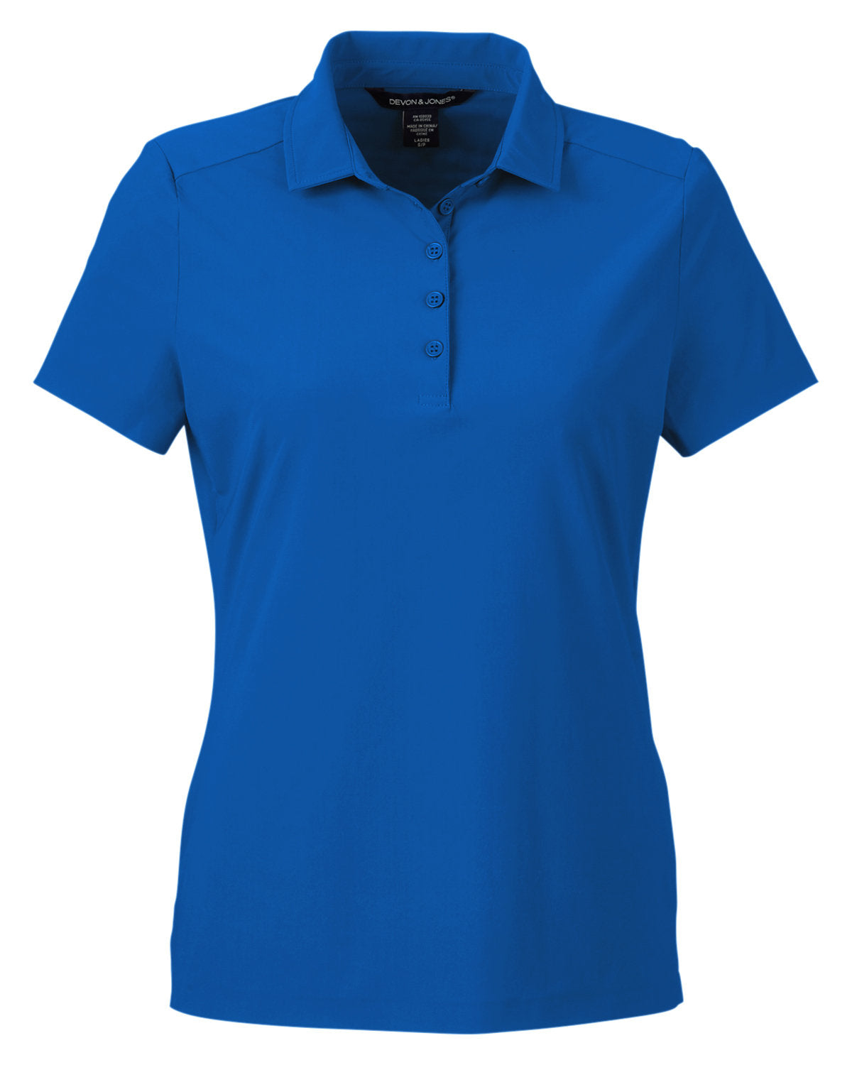 Devon & Jones CrownLux Performance® Ladies' Windsor Welded Polo - French Blue