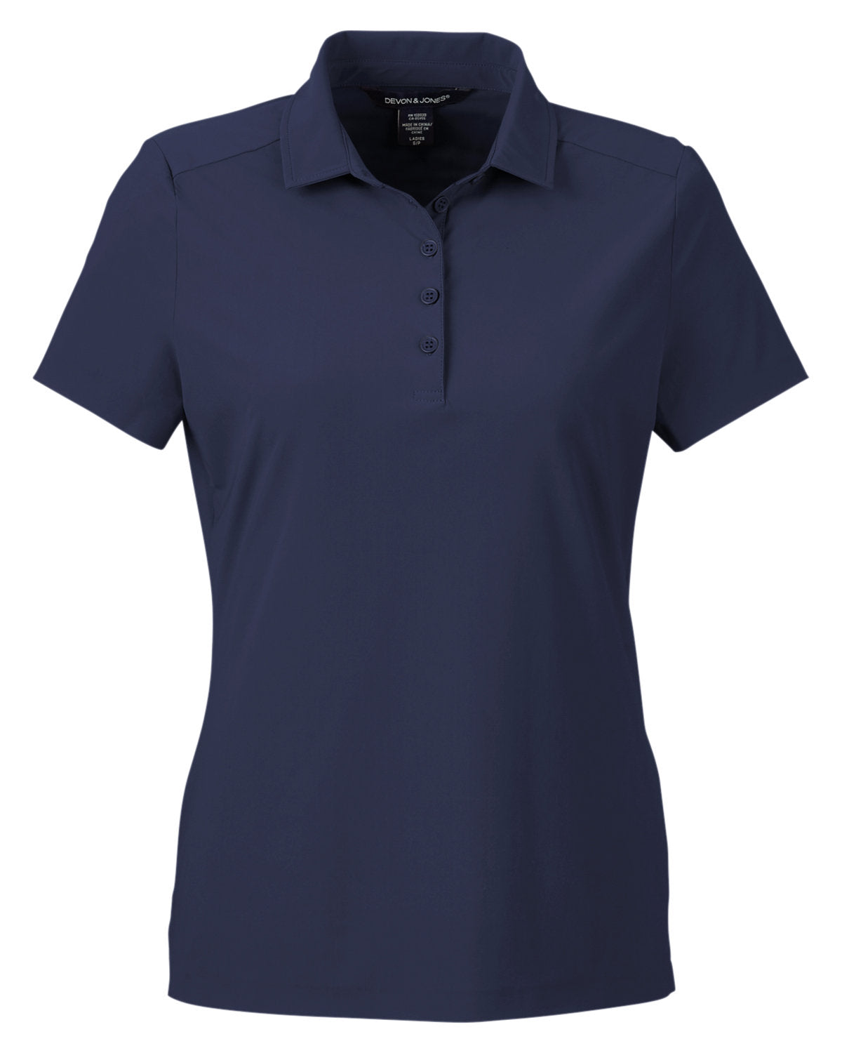 Devon & Jones CrownLux Performance® Ladies' Windsor Welded Polo - Navy