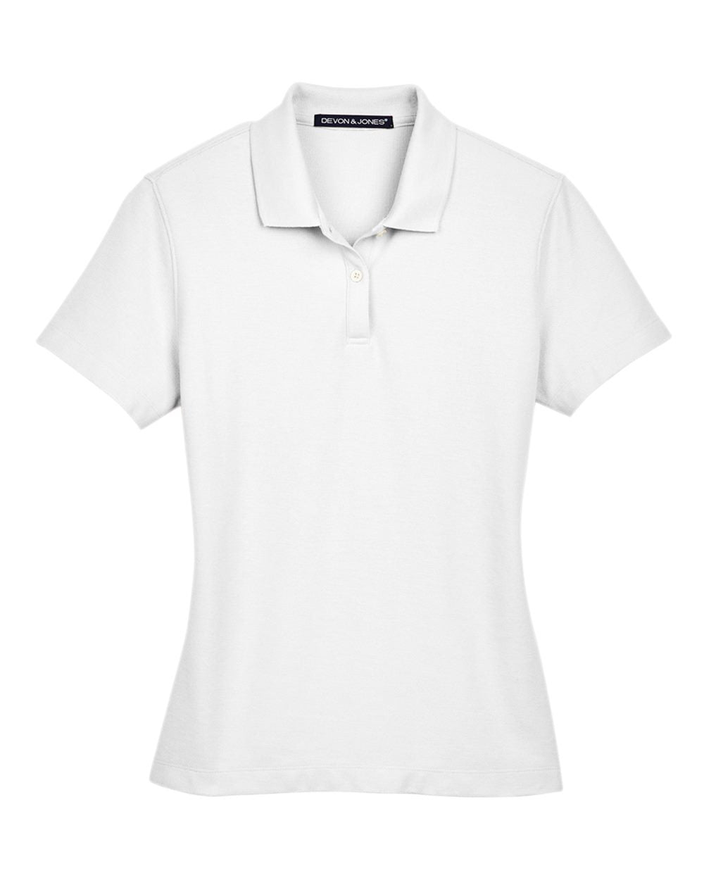 Devon & Jones Ladies' DRYTEC20 Performance Polo - White