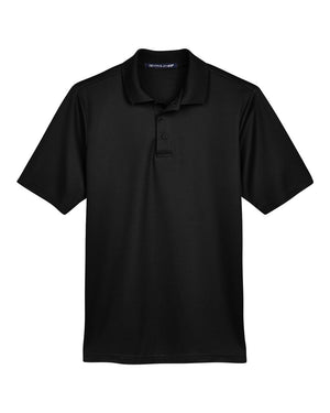 Devon & Jones CrownLux Performance™ Men's Plaited Polo - Black
