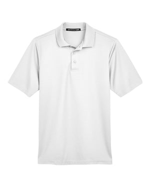 Devon & Jones CrownLux Performance™ Men's Plaited Polo - White