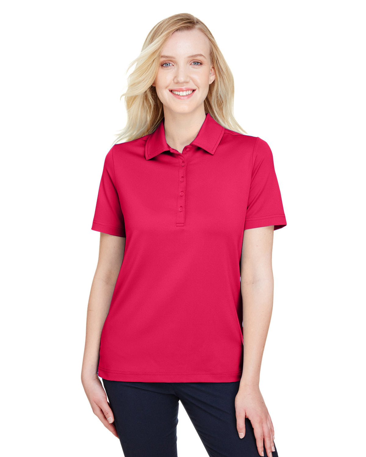 Devon & Jones CrownLux Performance® Ladies' Range Flex Polo - Red