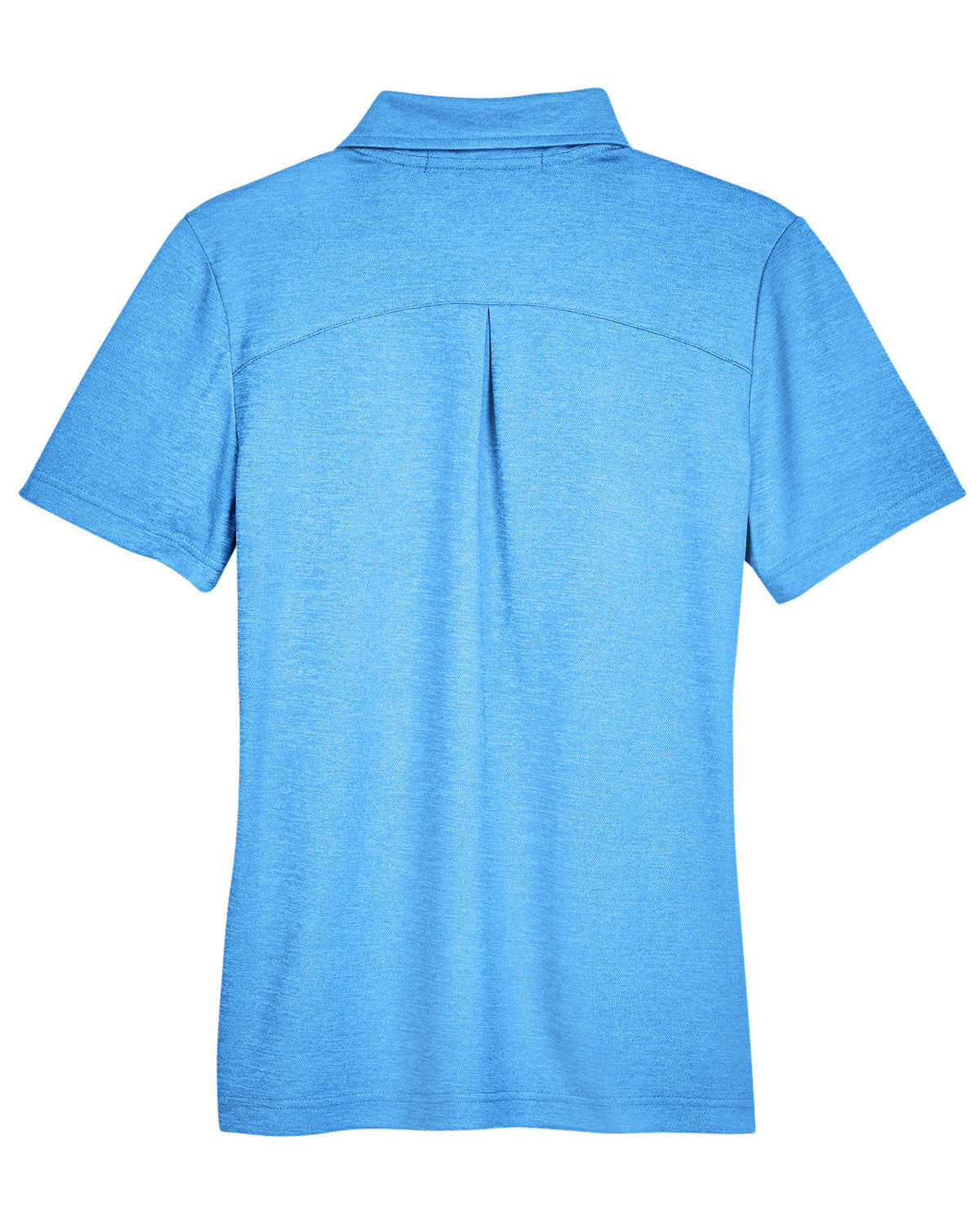 Devon & Jones CrownLux Performance® Ladies' Address Melange Polo - Back