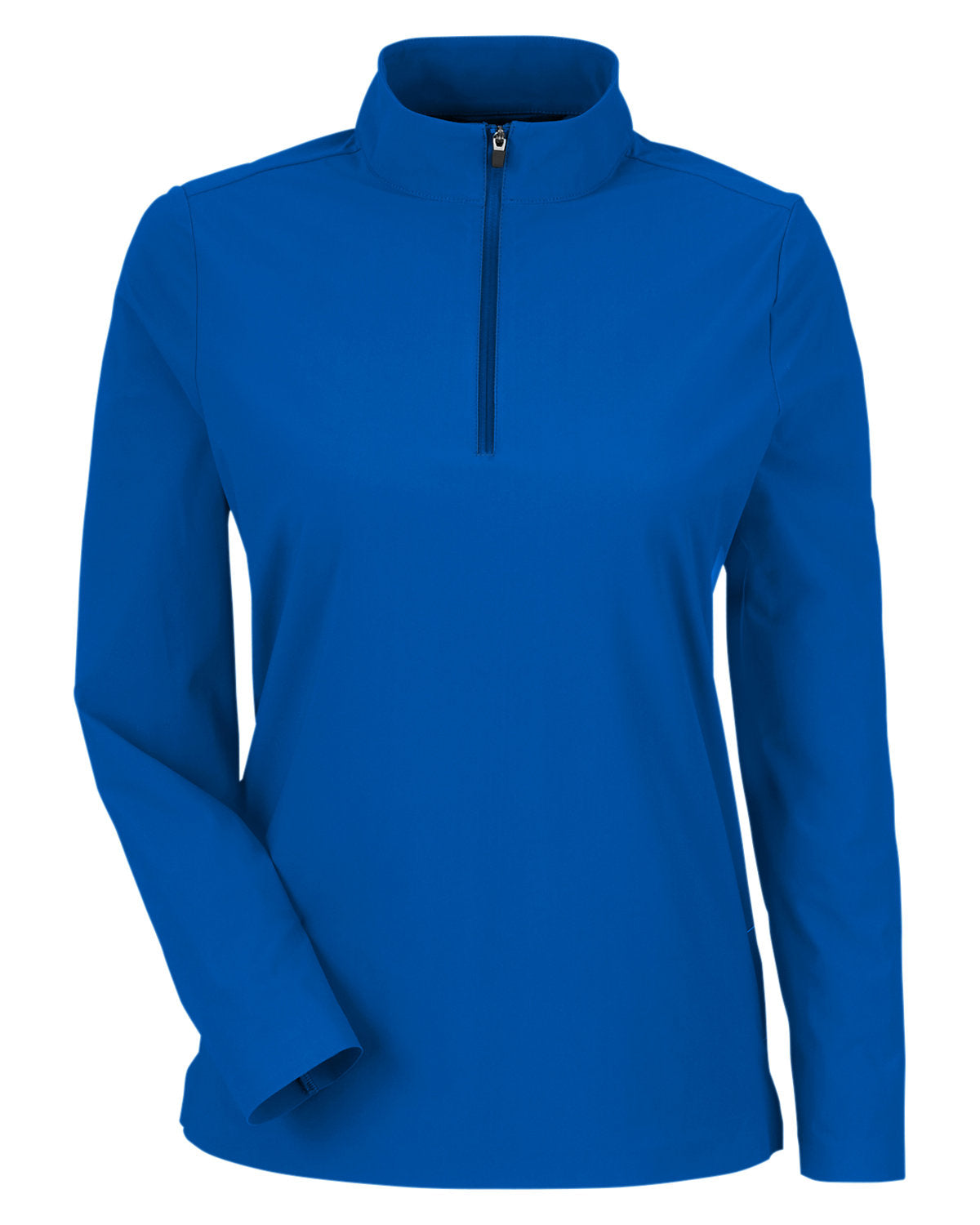 Devon & Jones CrownLux Performance® Ladies' Windsor Welded Quarter-Zip - French Blue
