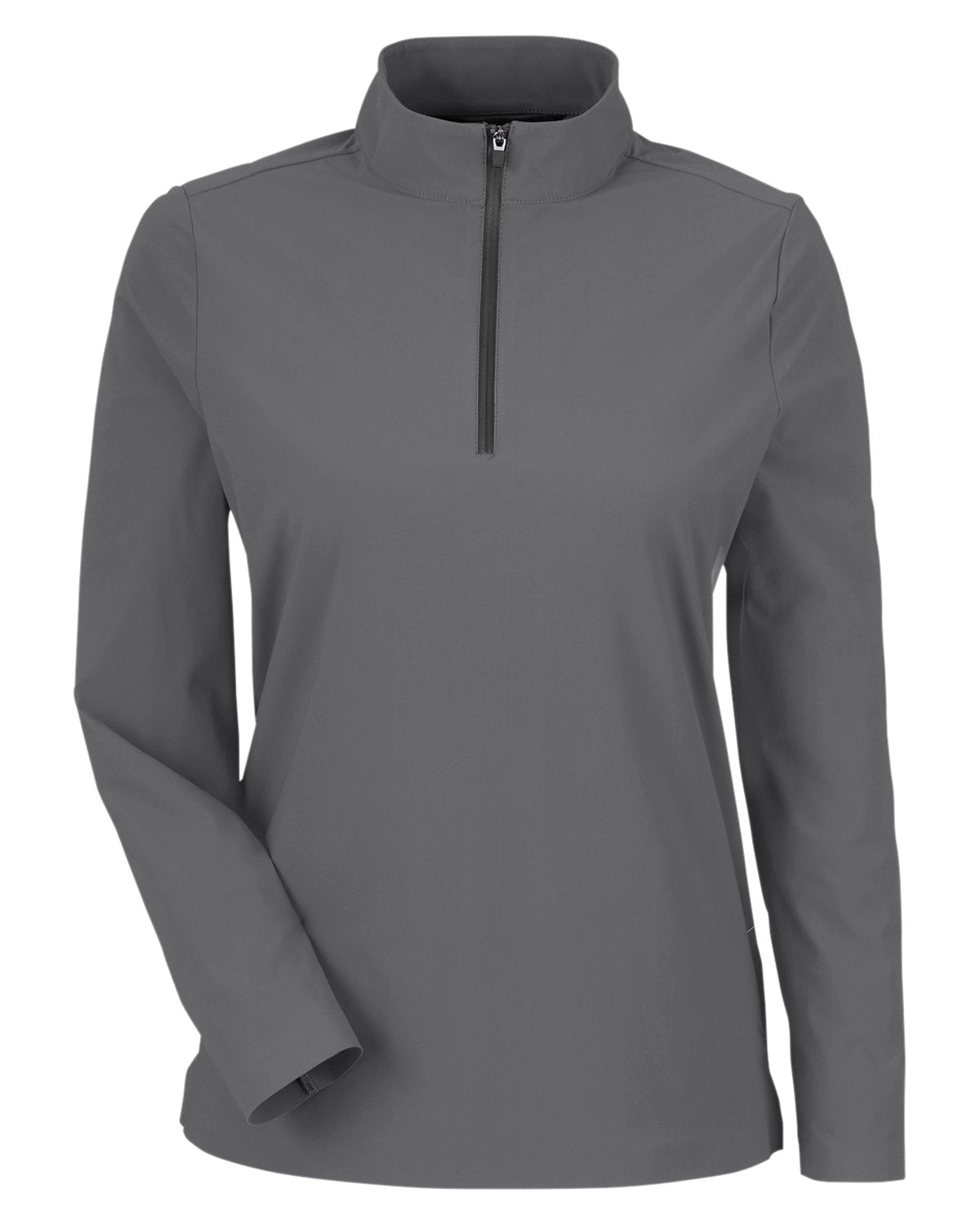 Devon & Jones CrownLux Performance® Ladies' Windsor Welded Quarter-Zip - Graphite