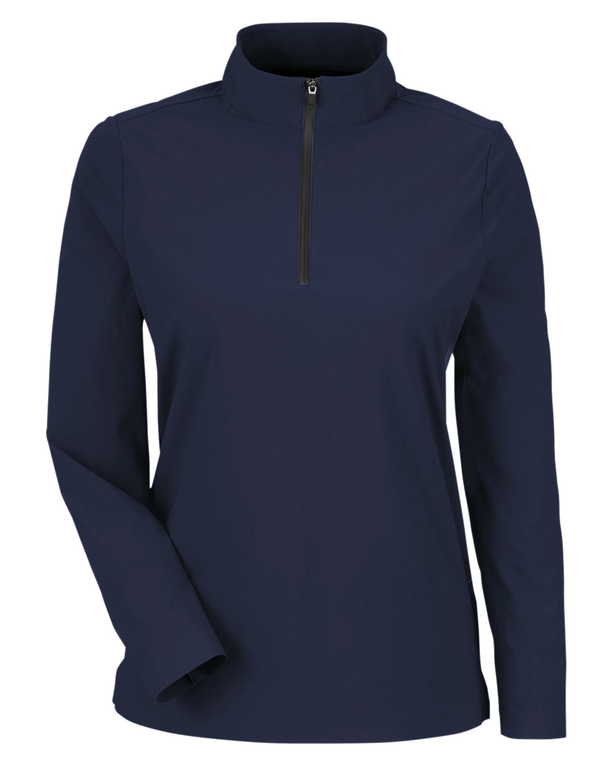 Devon & Jones CrownLux Performance® Ladies' Windsor Welded Quarter-Zip - Navy