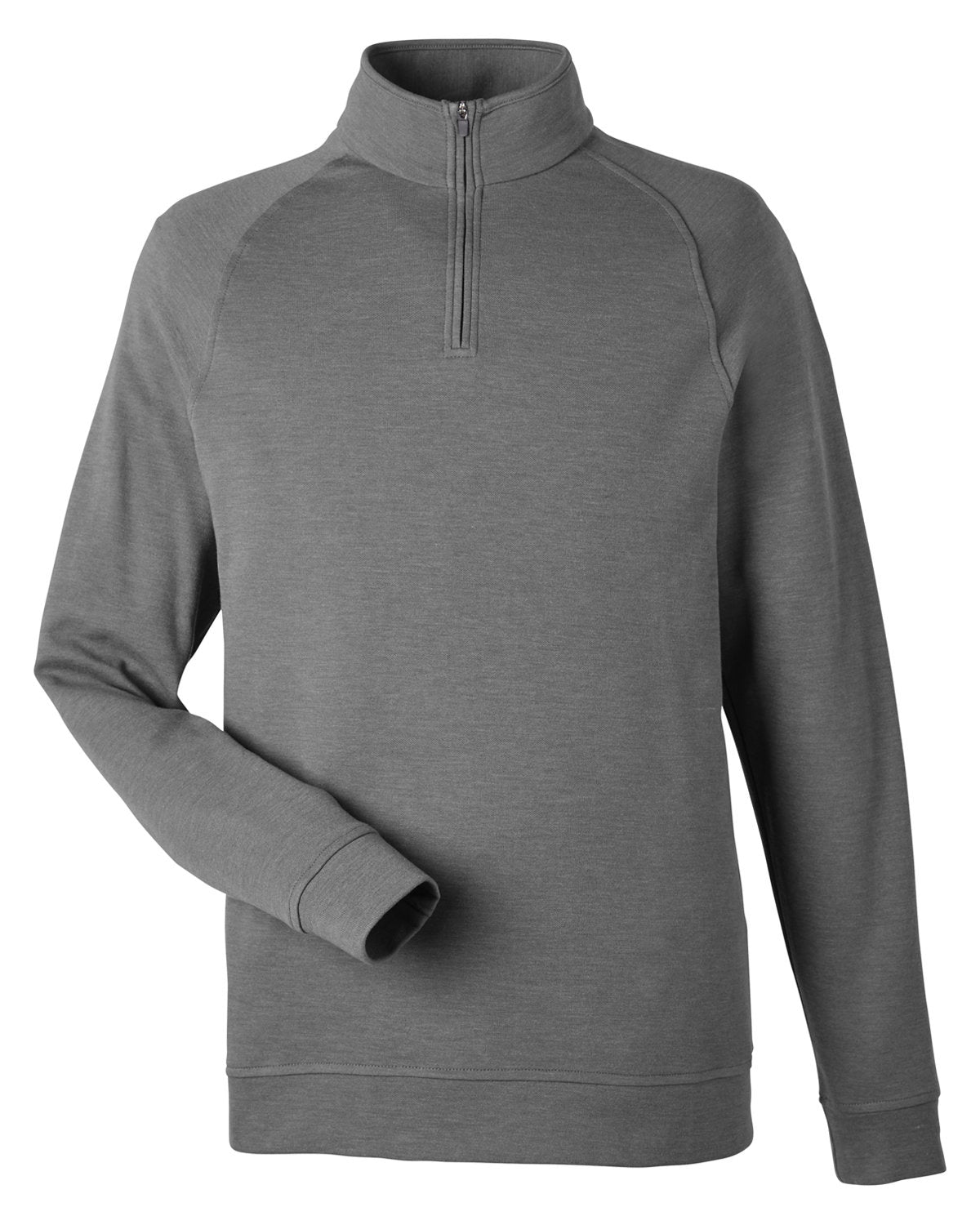 Devon & Jones New Classics® Men's Charleston Quarter-Zip - Graphite Melange