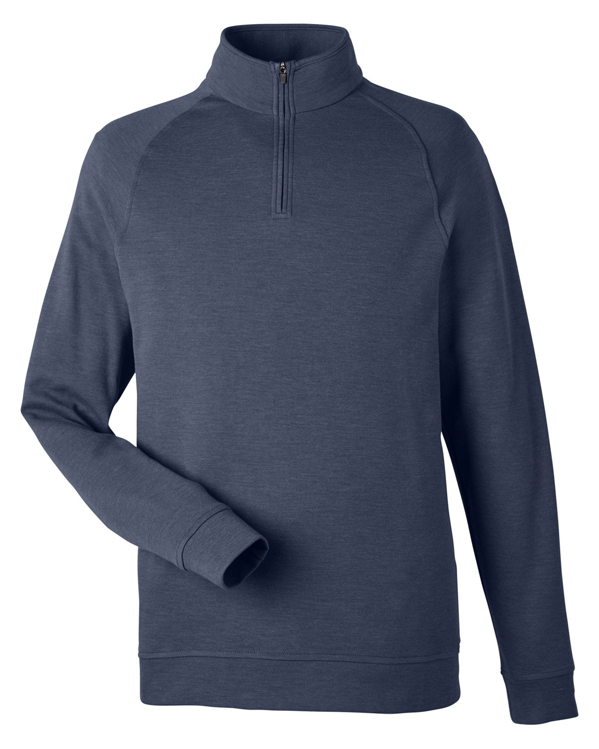 Devon & Jones New Classics® Men's Charleston Quarter-Zip - Navy Melange