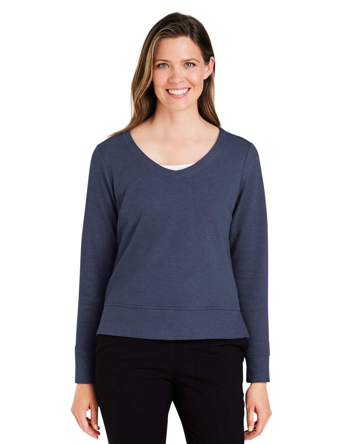 Devon & Jones New Classics® Ladies' Charleston Pullover - Front