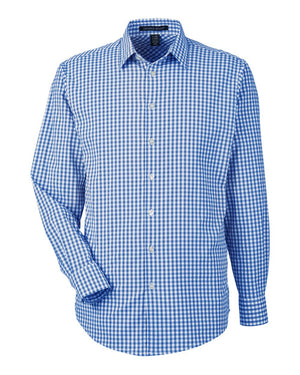 Devon & Jones CrownLux Performance® Men's Gingham Shirt