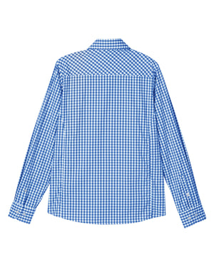 Devon & Jones CrownLux Performance® Ladies' Gingham Shirt - Back