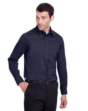 Devon & Jones Men's Crown Collection® Stretch Broadcloth Slim Fit Woven Shirt - Front