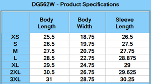 Devon & Jones Ladies' Crown Collection® Stretch Pinpoint Chambray Three-Quarter Sleeve Blouse - Specs