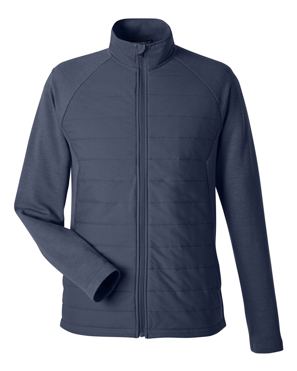 Devon & Jones New Classics® Men's Charleston Hybrid Jacket - Navy Melange/ Navy