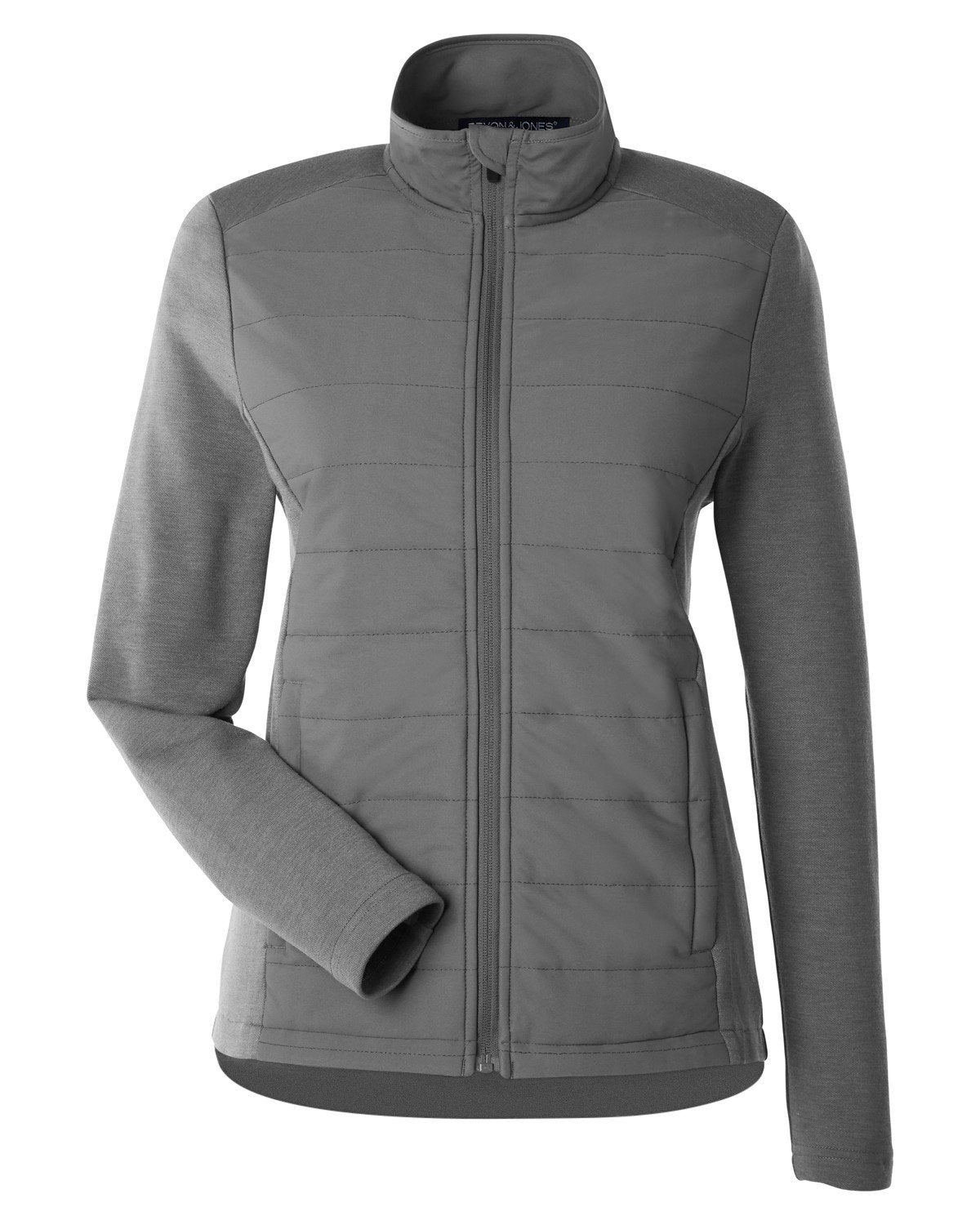 Devon & Jones New Classics® Ladies' Charleston Hybrid Jacket - Grpht Mlnge