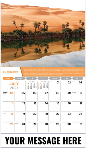 Planet Earth - 2027 Promotional Calendar