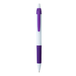 Serrano Pen - White With Purple