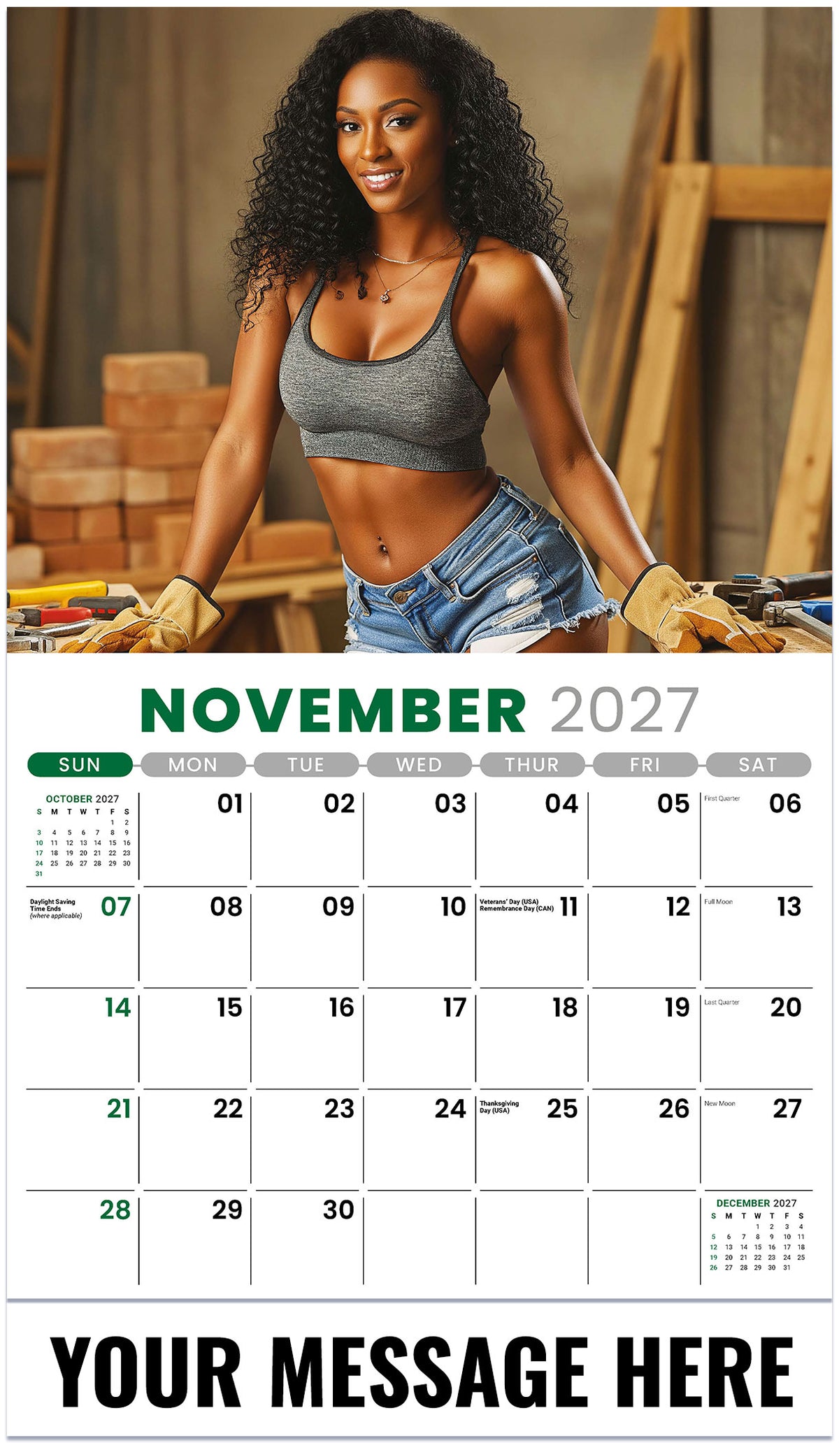 Building Babes - 2027 Promotional Calendar