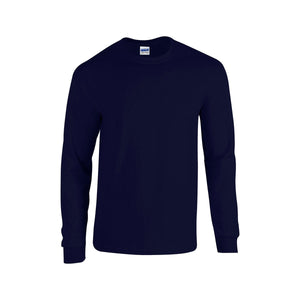 Gildan Adult Heavy Cotton™ Long-Sleeve T-Shirt - Navy