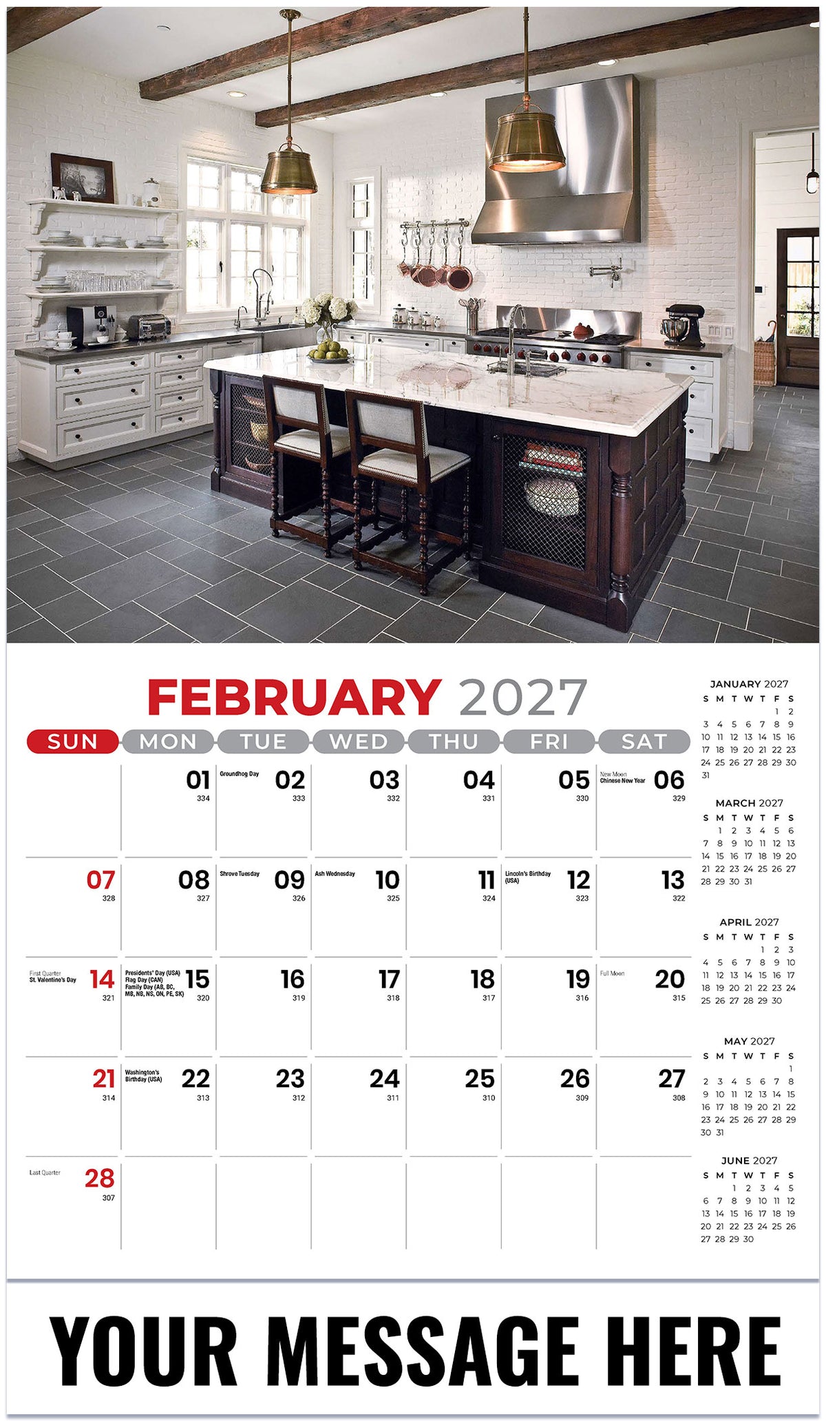 Decor and Design - 2027 Promotional Calendar