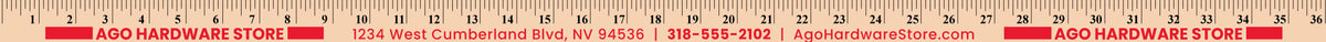 5/32" Natural Yardsticks - Natural