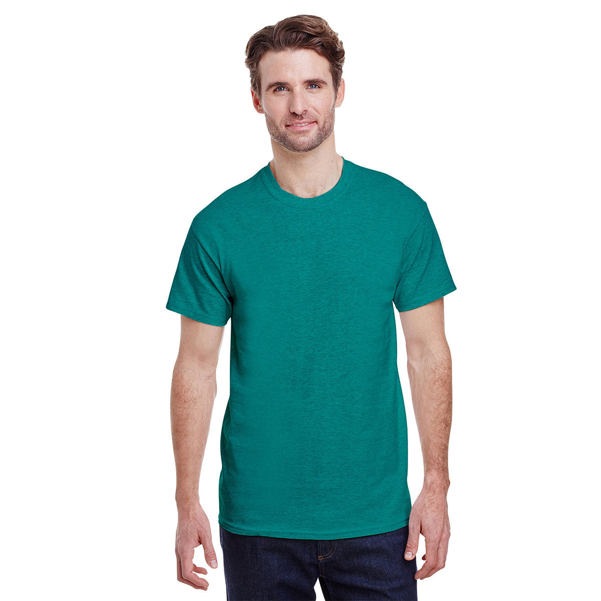 Gildan Adult Heavy Cotton™ T-Shirt - Antique Jade Dome