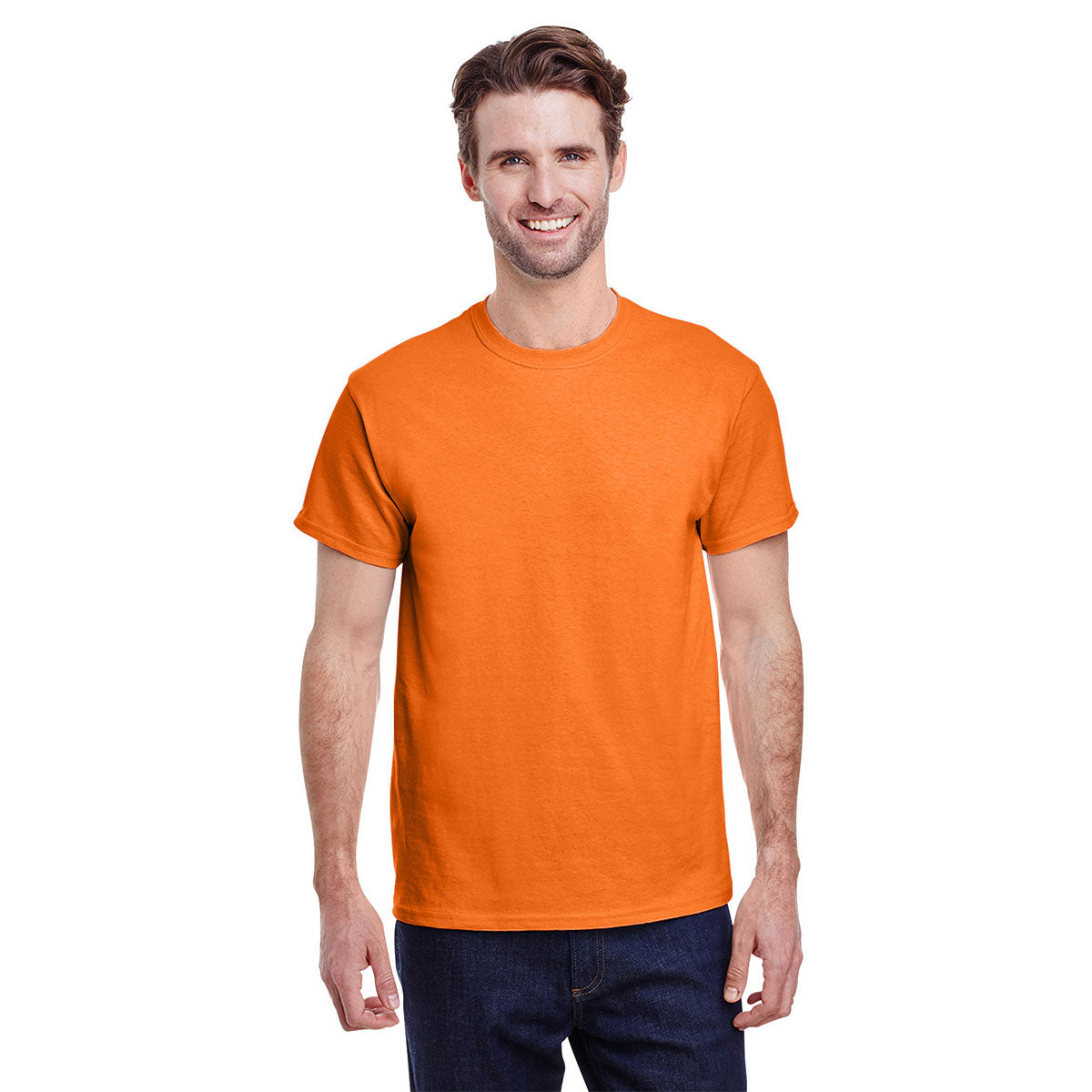 Gildan Adult Heavy Cotton™ T-Shirt - Safety Orange