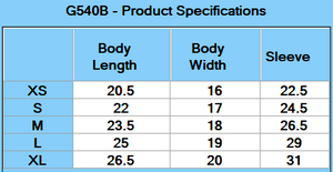 Gildan Youth Heavy Cotton™ Long-Sleeve T-Shirt - Specs