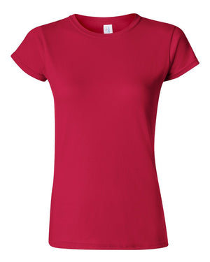 Gildan Ladies' Softstyle® 4.5 oz Fitted T-Shirt - Cherry Red