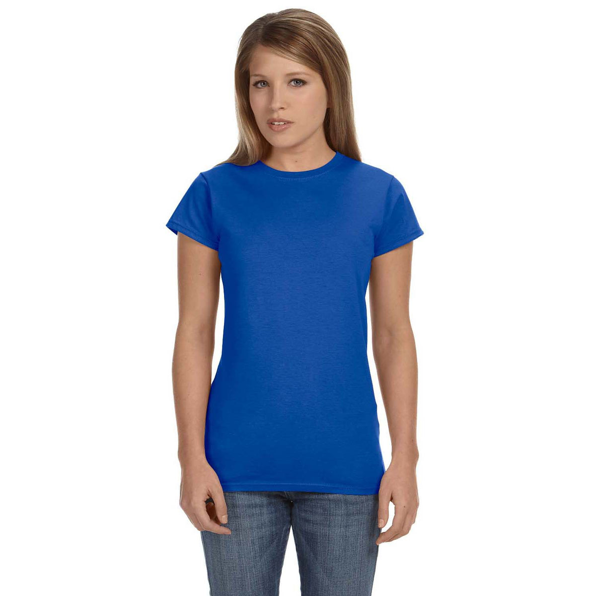 Gildan Ladies' Softstyle® 4.5 oz Fitted T-Shirt - Royal
