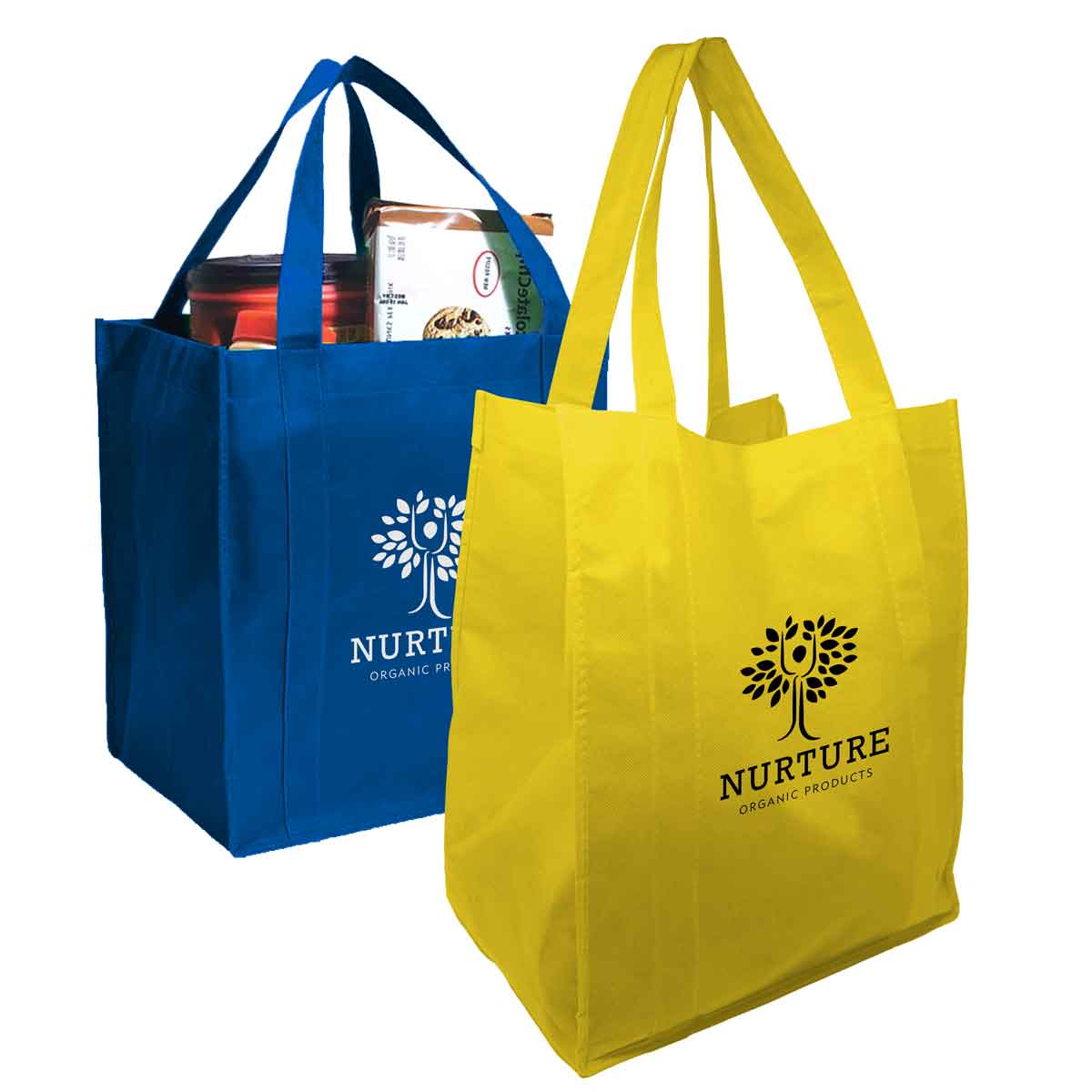 Grocery Tote: custom printed with your logo