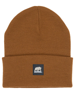 Berne Heritage Knit Cuff Cap - Brown Duck