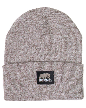 Berne Heritage Knit Cuff Cap - Hickory Heather