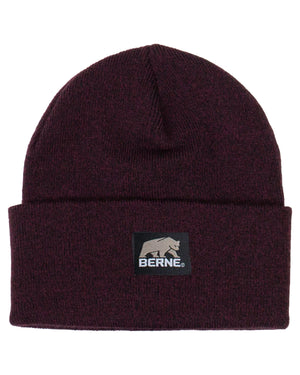Berne Heritage Knit Cuff Cap - Maroon