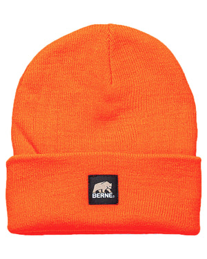 Berne Heritage Knit Cuff Cap - Orange