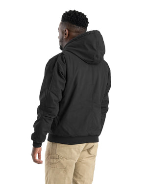 Berne Men's Highland Washed Cotton Duck Hooded Jacket - Back