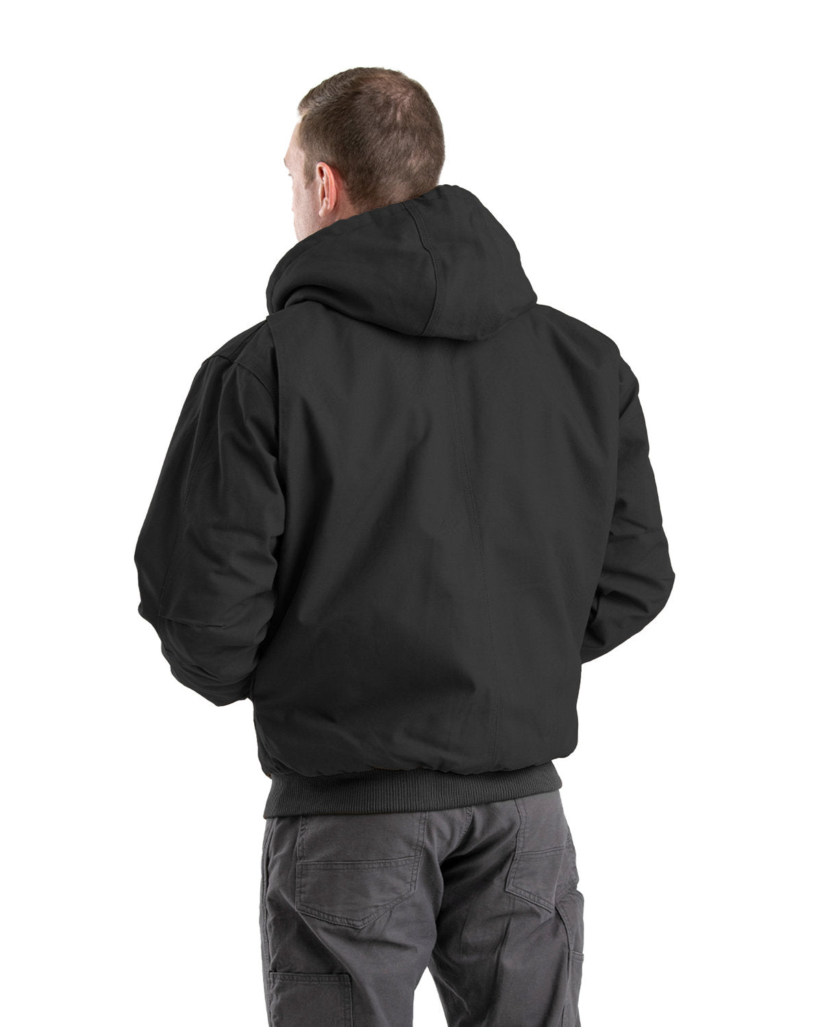 Men's Berne Heritage Hooded Jacket - Back