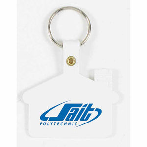 House Flexy Key Tag - White
