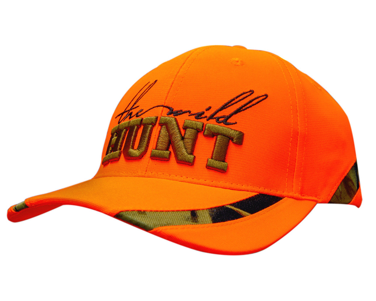 Lumincescent Cap With Leaf Camouflage Inserts