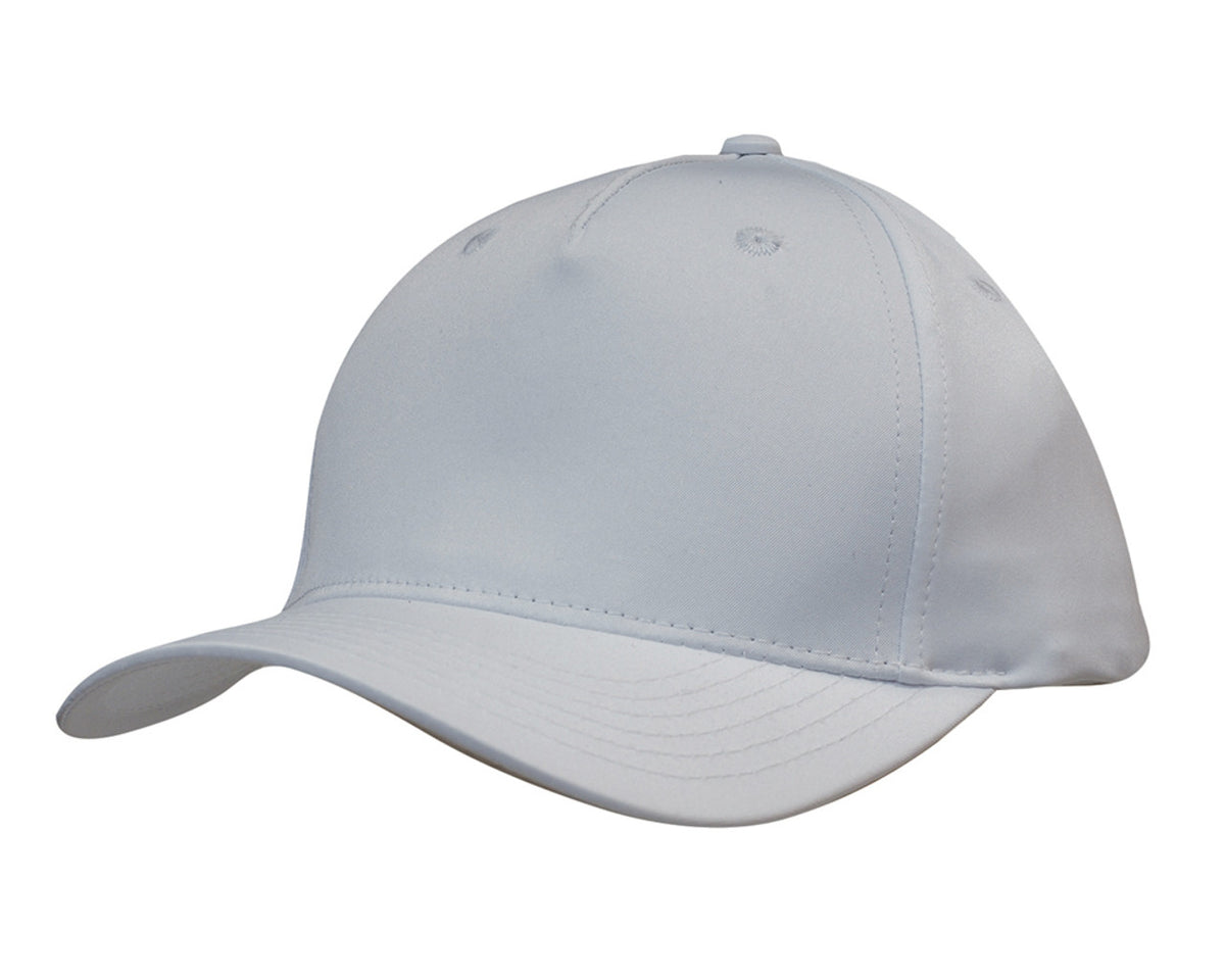 5 Panel Premium Pioneer Sports Twill - White