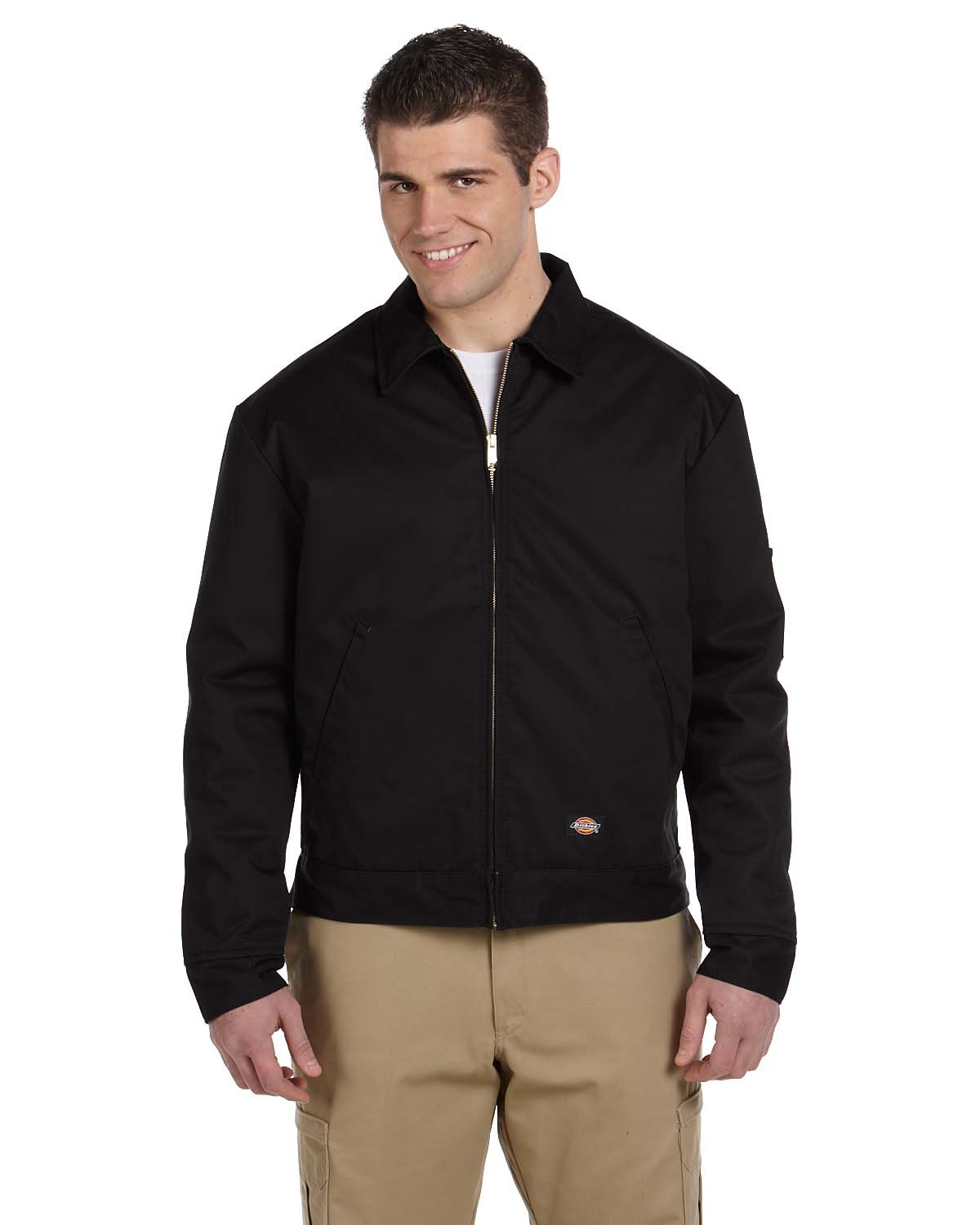 Dickies Men's Lined Eisenhower Jacket - Black