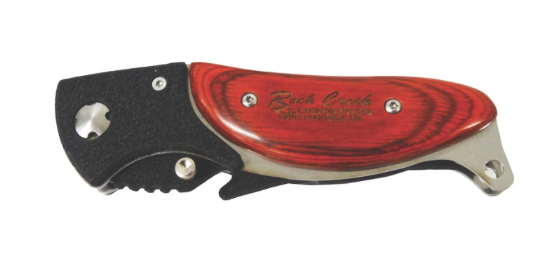 Rosewood Sporting Pocket Knife - closed