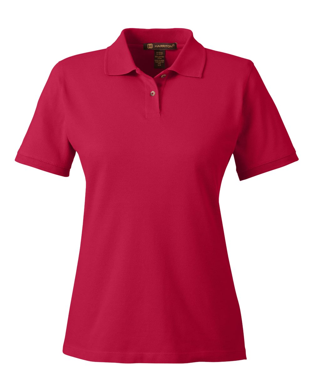 Harriton Ladies' 6 oz. Ringspun - Red