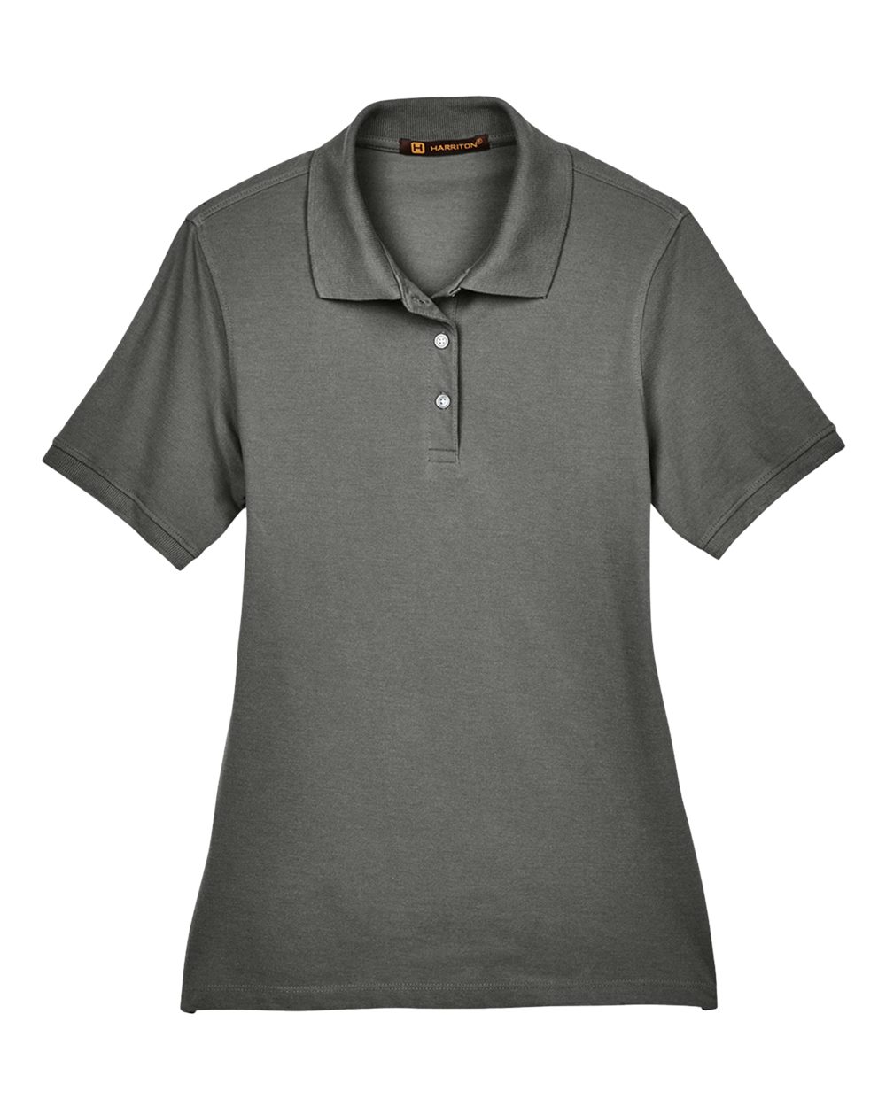 Harriton Ladies' 5.6 oz. Easy Blend - Charcoal