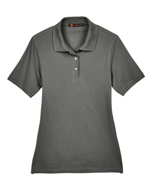 Harriton Ladies' 5.6 oz. Easy Blend - Charcoal