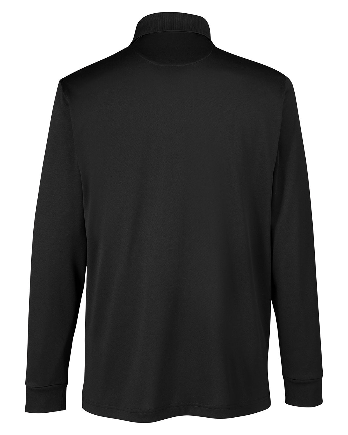 Harriton Men's Tall Advantage Long Sleeve Snag Protection Plus IL Polo - Back