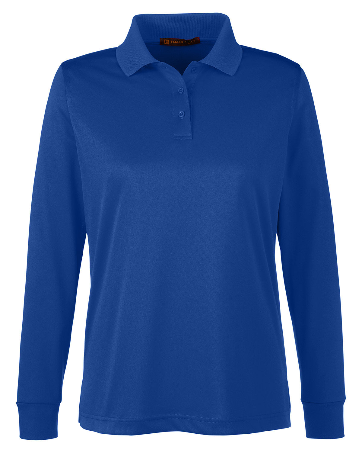 Harriton Ladies' Advantage Snag Protection Plus IL Long Sleeve Polo - True Royal